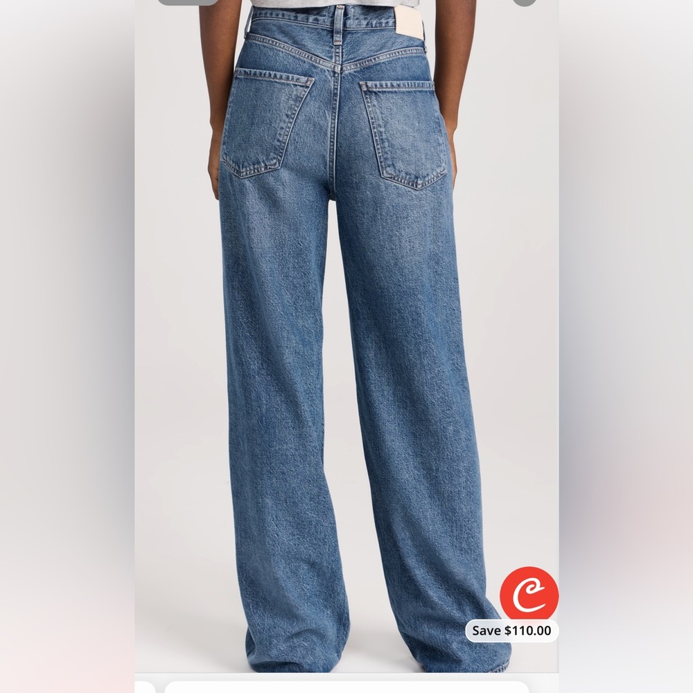 BNWT Citizen Of Humanity Paloma Baggy Jeans in 31. Color is Siesta. - Picture 3 of 16